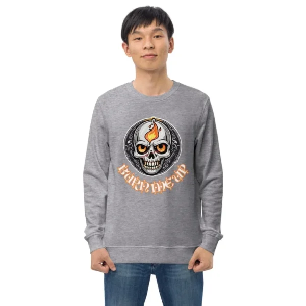 unisex-organic-sweatshirt-grey-melange-front-655458638104e.jpg