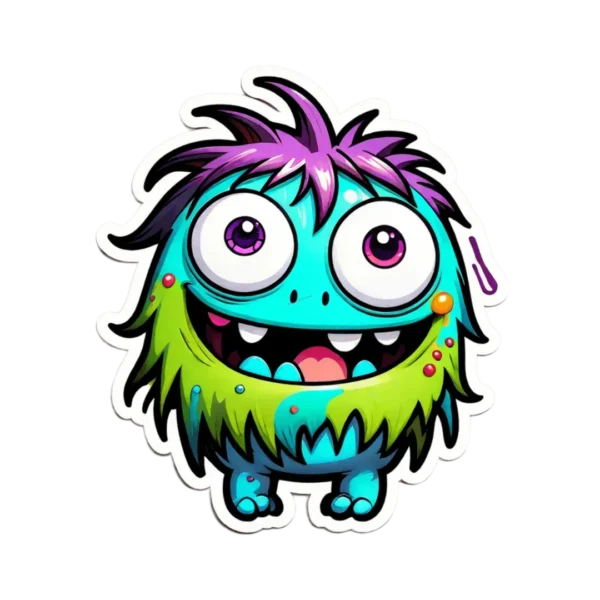 shaggy-long-haired-cute-monster-with-colorful-hair-and-big-happy-eyes-as-sticker-820139926-PhotoRoom