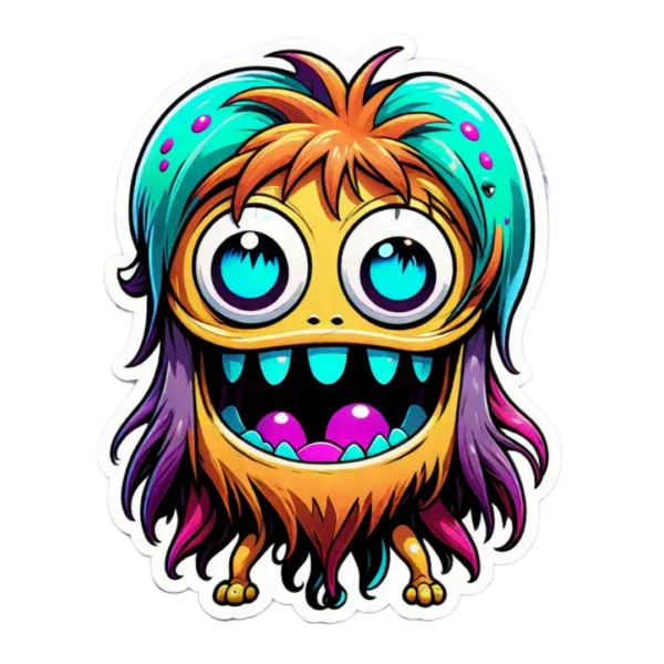 shaggy-long-haired-cute-monster-with-colorful-hair-and-big-happy-eyes-on-a-solid-color-background-as-106414542-PhotoRoom