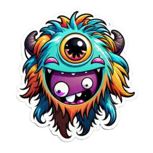 shaggy-long-haired-cute-monster-with-colorful-hair-and-big-happy-eyes-on-a-solid-color-background-as-114383530-PhotoRoom