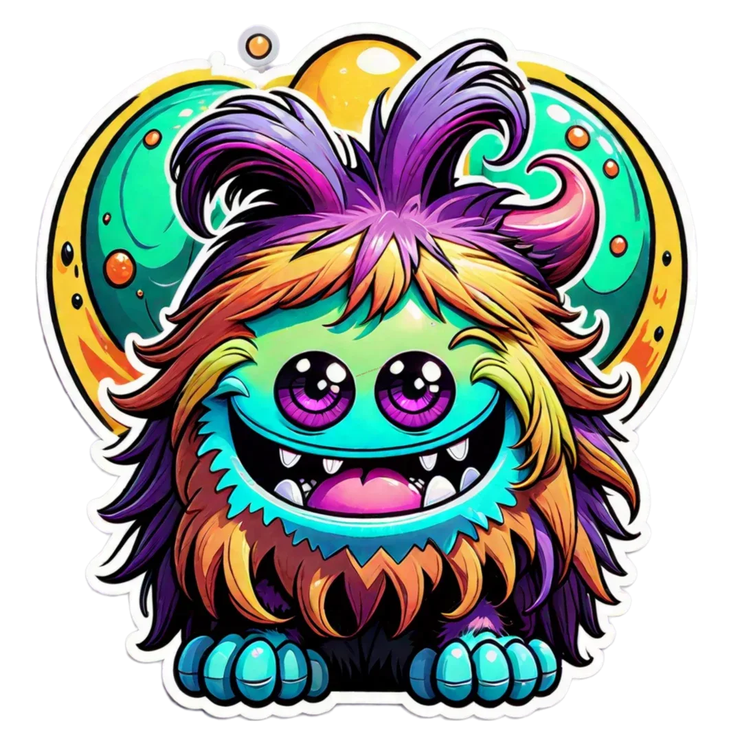 shaggy-long-haired-cute-monster-with-colorful-hair-and-big-happy-eyes-on-a-solid-color-background-as-117065083-PhotoRoom