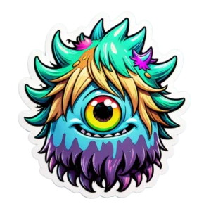 shaggy-long-haired-cute-monster-with-colorful-hair-and-big-happy-eyes-on-a-solid-color-background-as-225615792-PhotoRoom