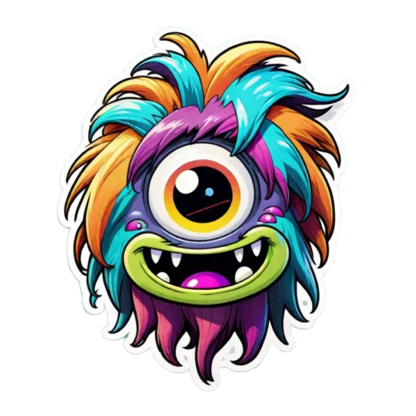 shaggy-long-haired-cute-monster-with-colorful-hair-and-big-happy-eyes-on-a-solid-color-background-as-280267844-PhotoRoom