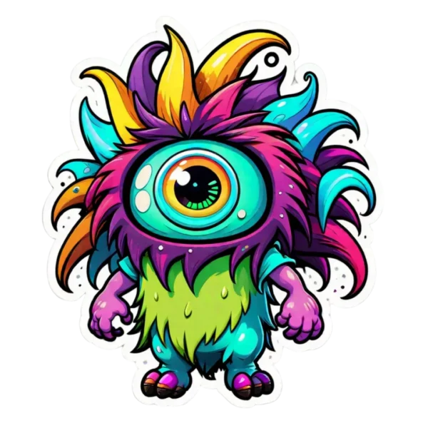 shaggy-long-haired-cute-monster-with-colorful-hair-and-big-happy-eyes-on-a-solid-color-background-as-4899088-PhotoRoom