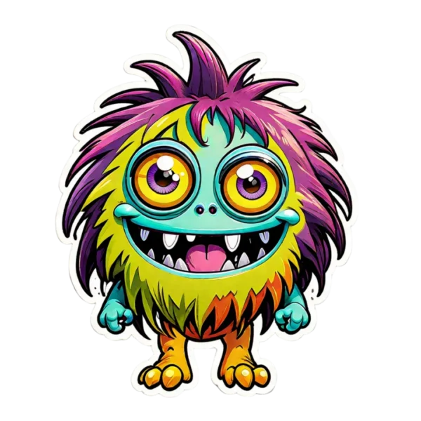 shaggy-long-haired-cute-monster-with-colorful-hair-and-big-happy-eyes-on-a-solid-color-background-as-55566606-PhotoRoom