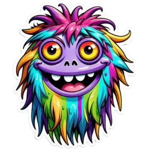 shaggy-long-haired-cute-monster-with-colorful-hair-and-big-happy-eyes-on-a-solid-color-background-as-95585057-PhotoRoom