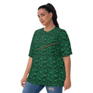 Damen-T-Shirt - Verdant Skull Symphony