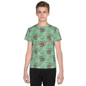 T-Shirt mit Rundhalsausschnitt für Jugendliche - RIBBIT