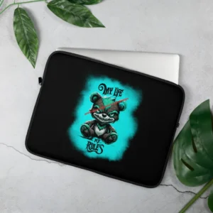 Azure Rebel Bear - Laptop-Tasche