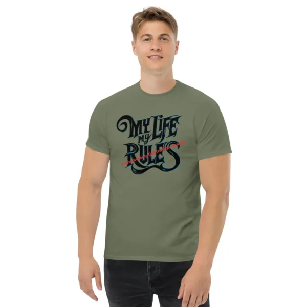 mens-classic-tee-military-green-front-65fa792487295.jpg