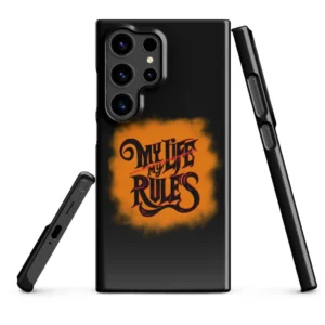 Master Your Fate - My Life My Rules - Snapcase Samsung®-Hülle