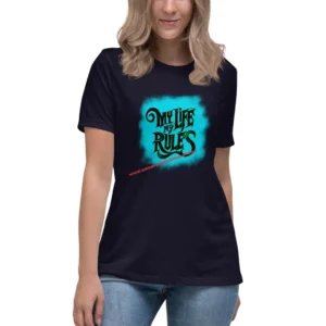 Eclipse Ethos – My Life My Rules Lockeres Damen-T-Shirt