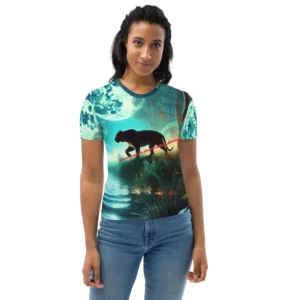 Moon Tiger Damen-T-Shirt