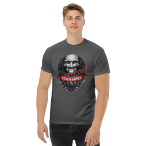 Play a Game - Fanart SAW - Klassisches Unisex T-Shirt