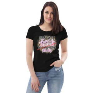 LEADERSHIP - Enganliegendes Öko-T-Shirt für Damen